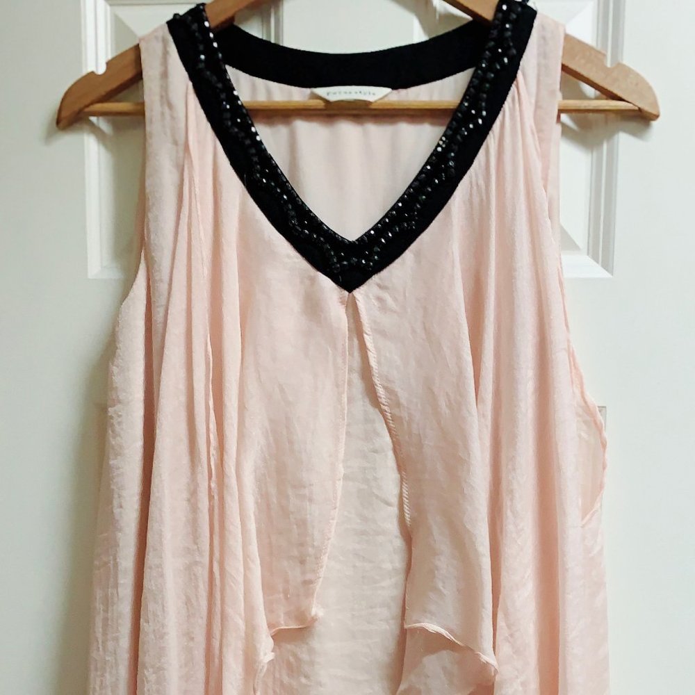 Babypink Slik Tent Dress